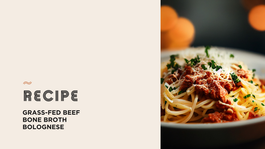 Grass Fed Beef Bolognese Recipe