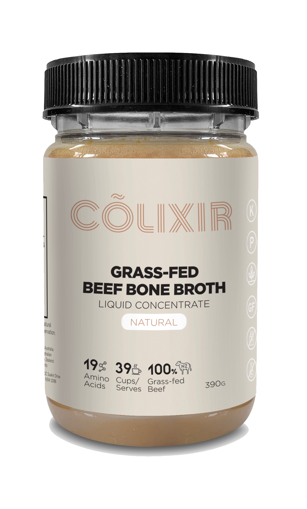 Grass-Fed Beef Bone Broth Concentrate - Original